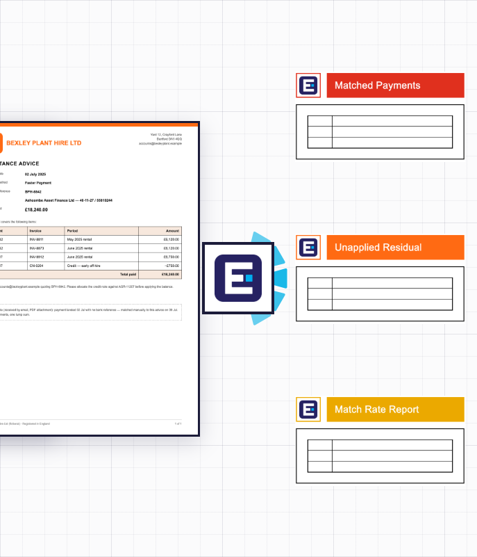 ExactRec automated cash application platform on mobile